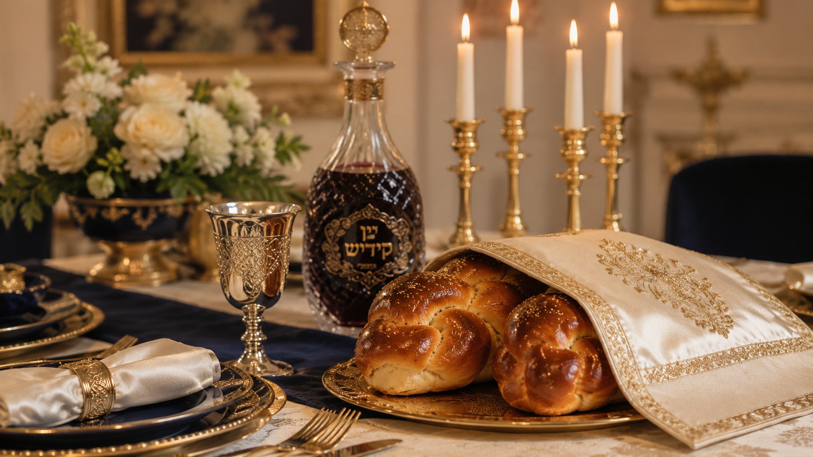 Yom Tov table